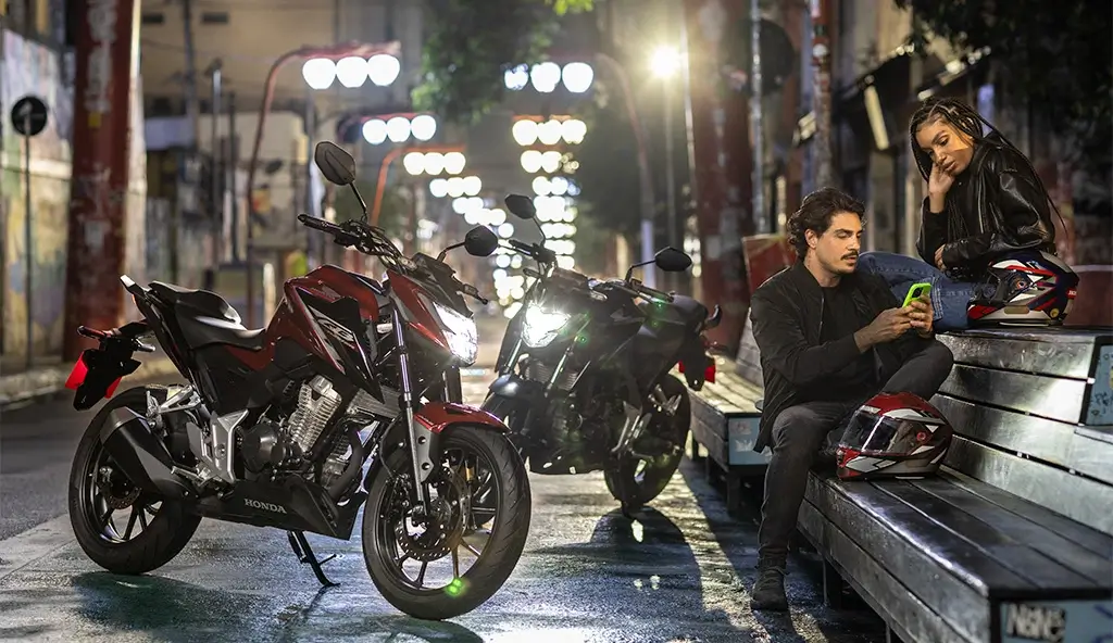 Diferencial da CB 300F twister CBS Cinza