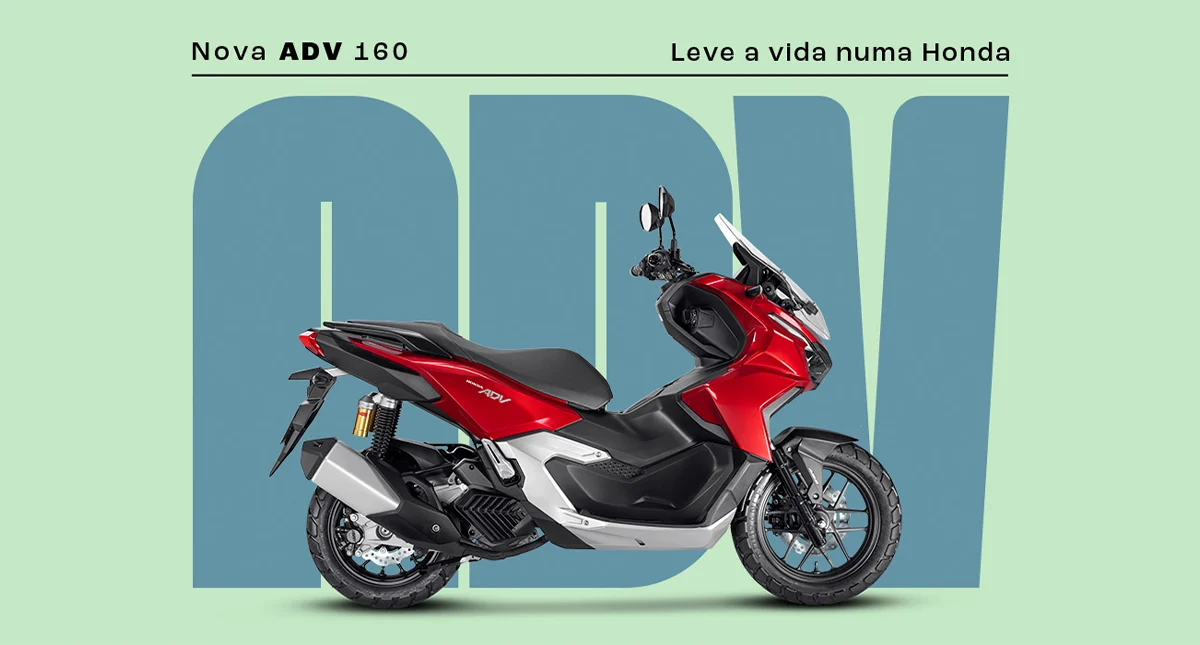 nova-motocicleta-honda-adv-160-vermelha