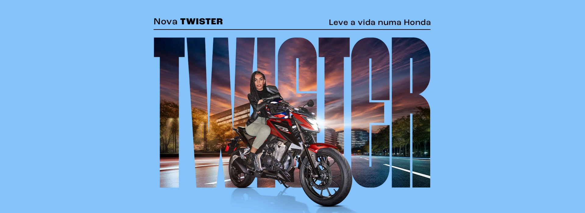 Banner da Honda CB 300F Twister Desktop