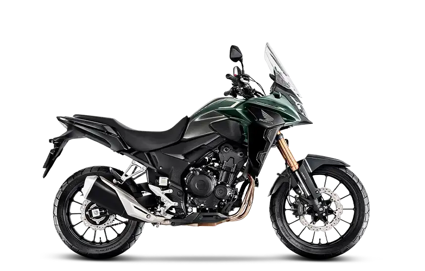 Moto Honda CB 500X Verde Fosco Mat Hunter Green
