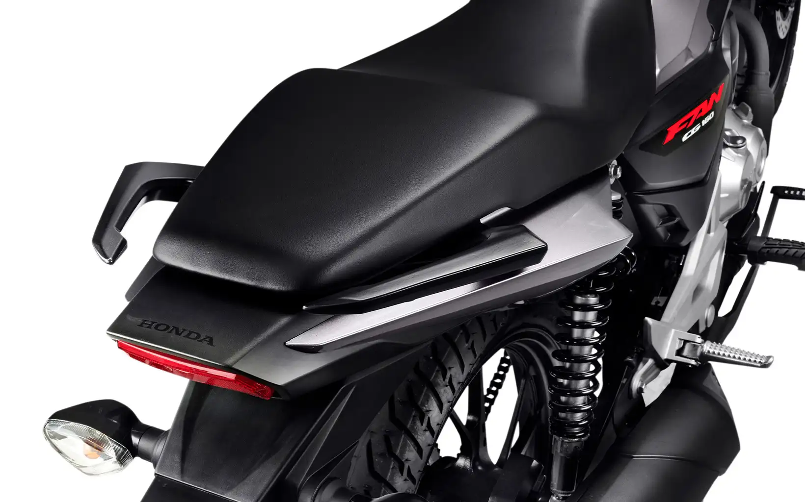 Alças e Pedais do Passageiro da Moto Honda CG160 Fan