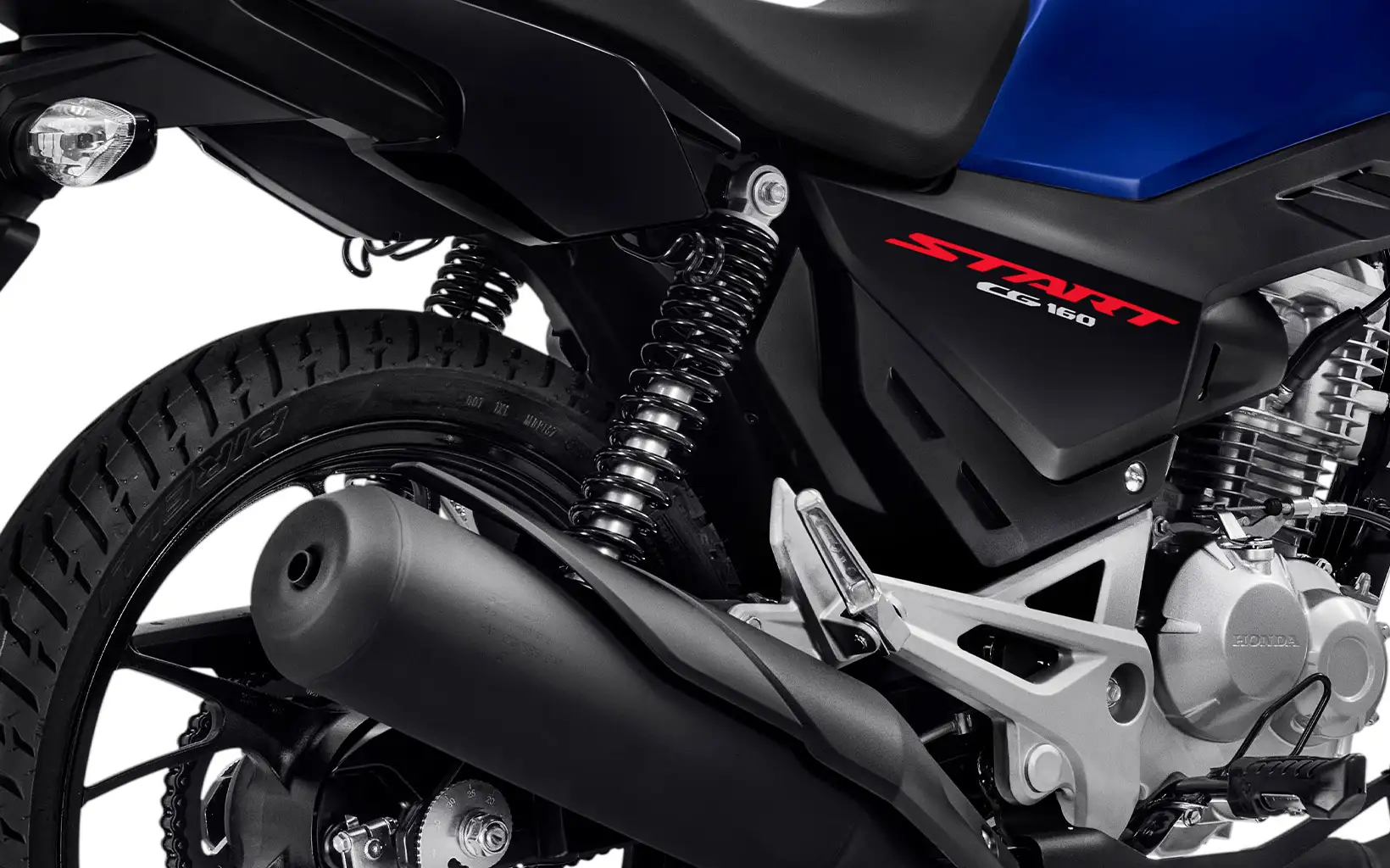 Suspensão da moto Honda CG 160 Start