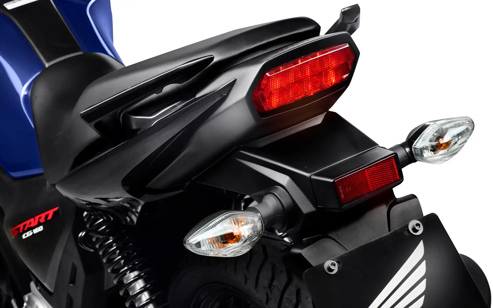 Lanterna Traseira em Led da Moto Honda CG 160 Start