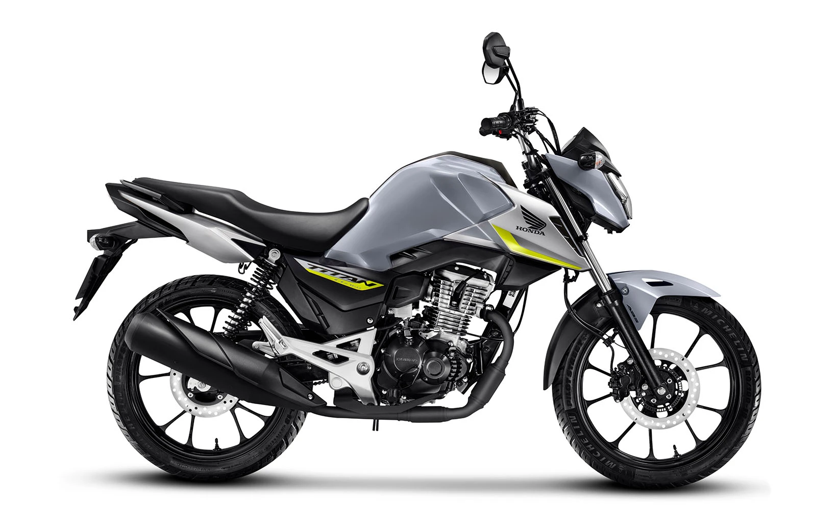 Visão da Lateral Direita da Honda CG 160 Titan
