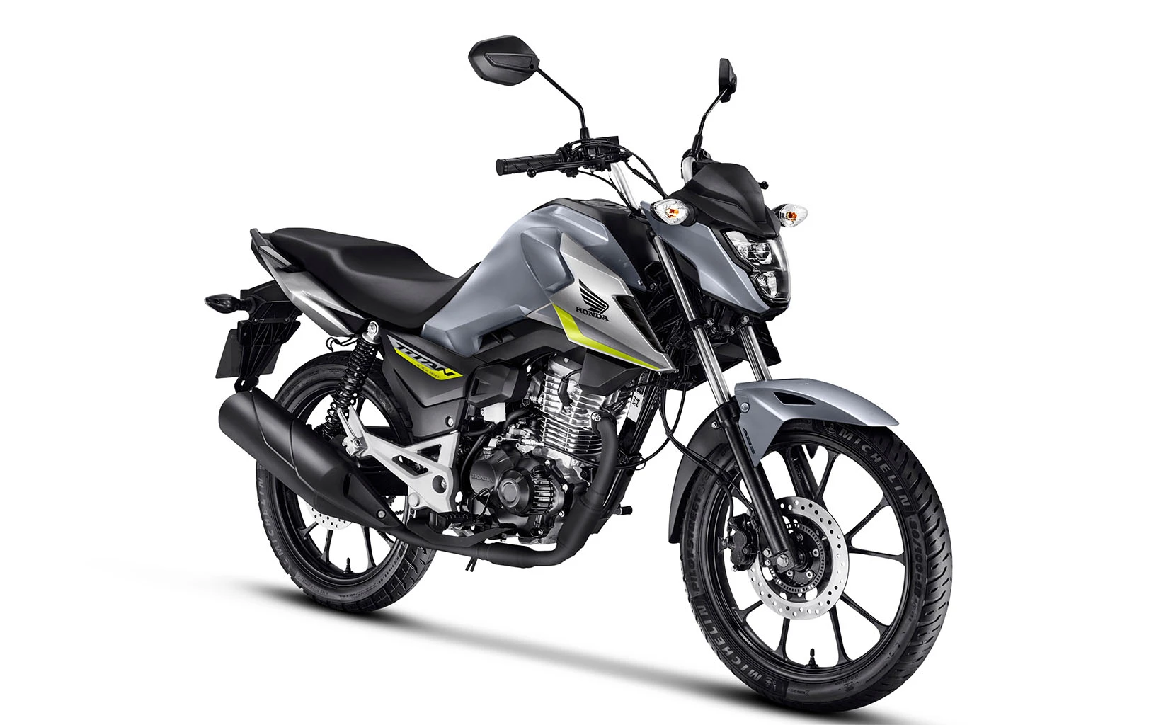 Visão Lateral Direita da Honda CG 160 Titan