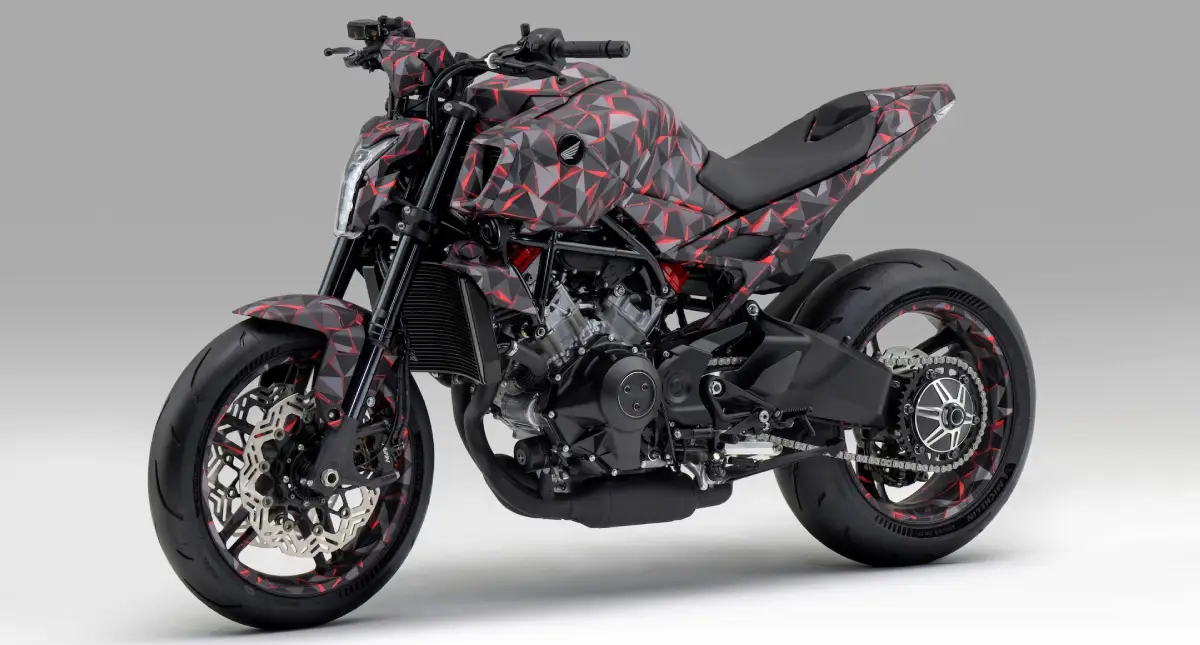 Honda V3R E-Compressor vista pela esquerda