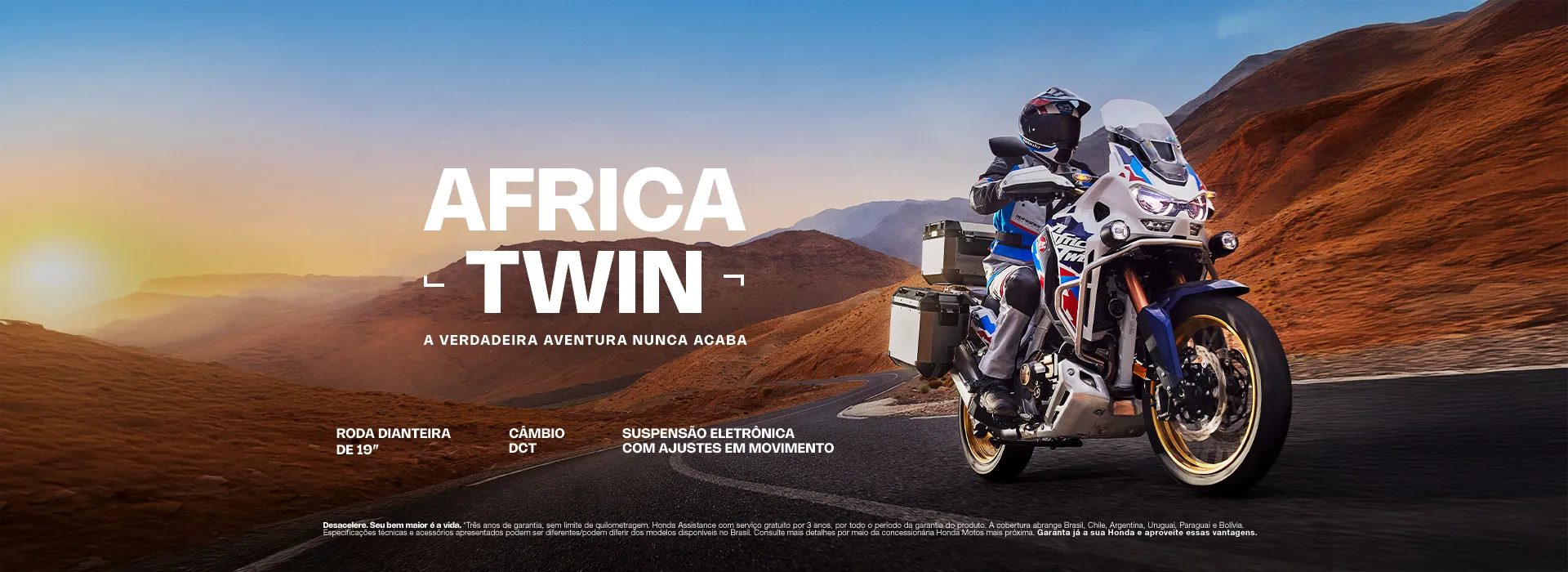 Banner Moto Honda CRF1100L Africa Twin