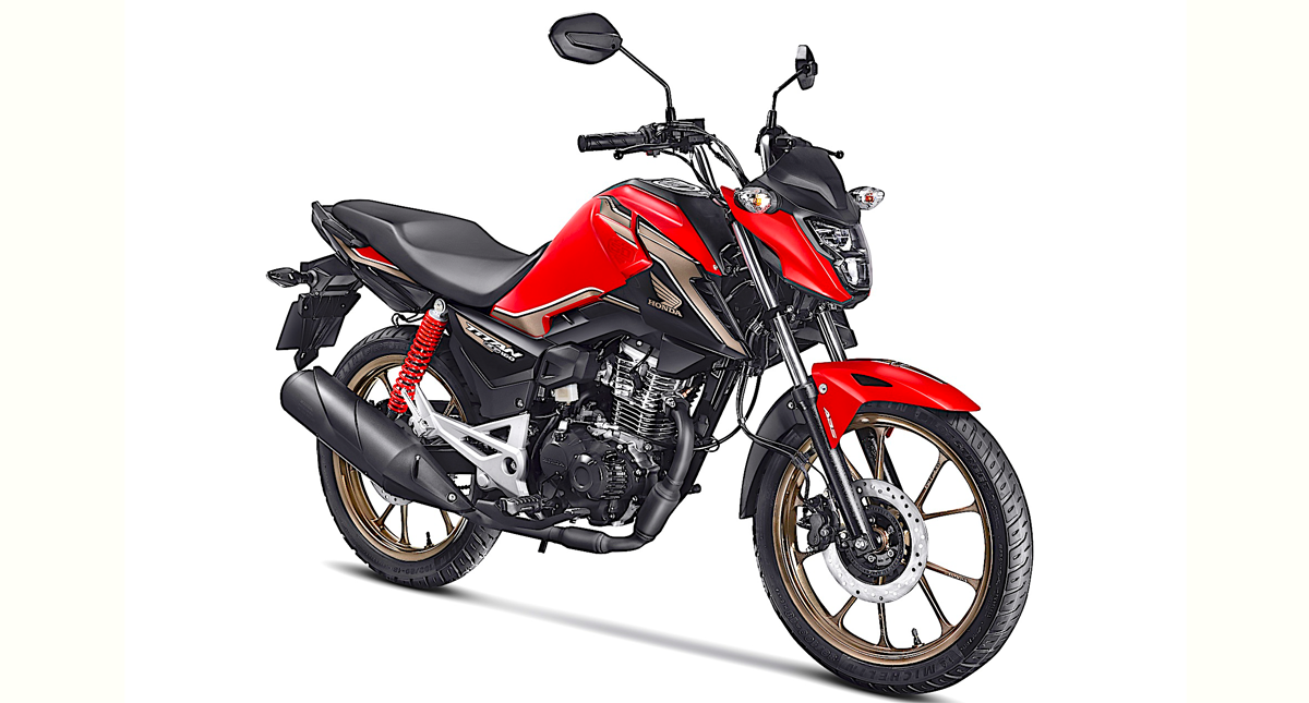 Honda CG Titan 50 anos vista pela lateral