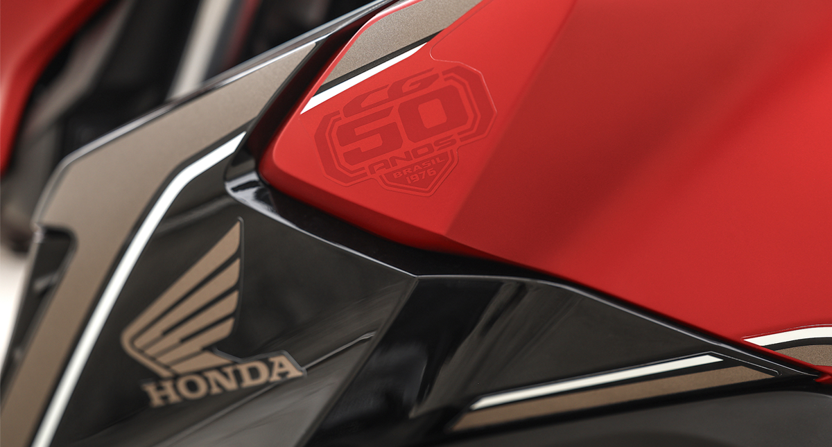Tanque Honda CG 160 edição 50 anos