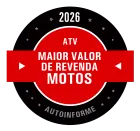 ATV - Maior Valor de Revenda de Motos 2026