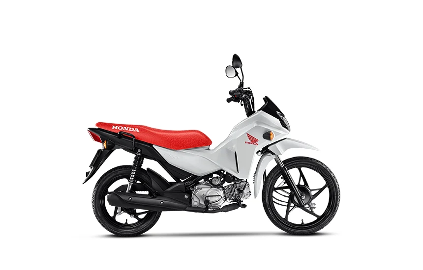 Visão lateral Pop110i