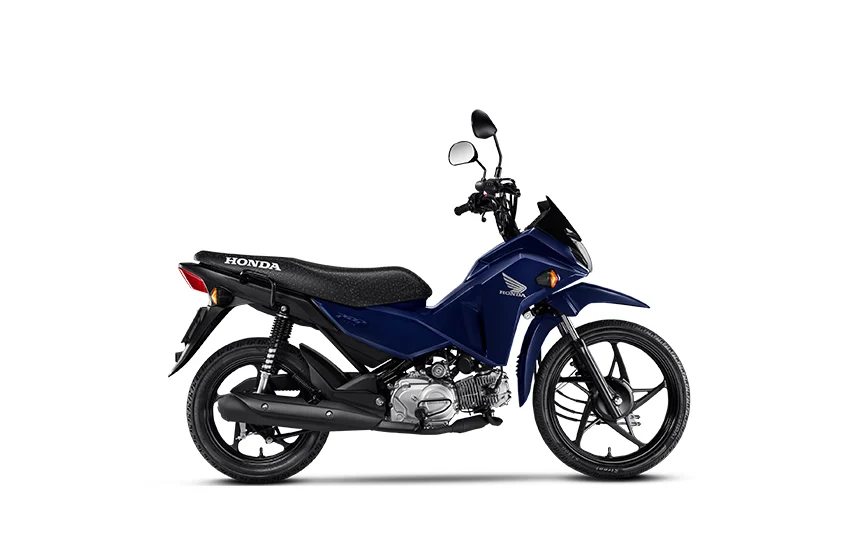 Visão lateral Pop110i