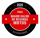 Trail - Maior Valor de Revenda de Motos 2026