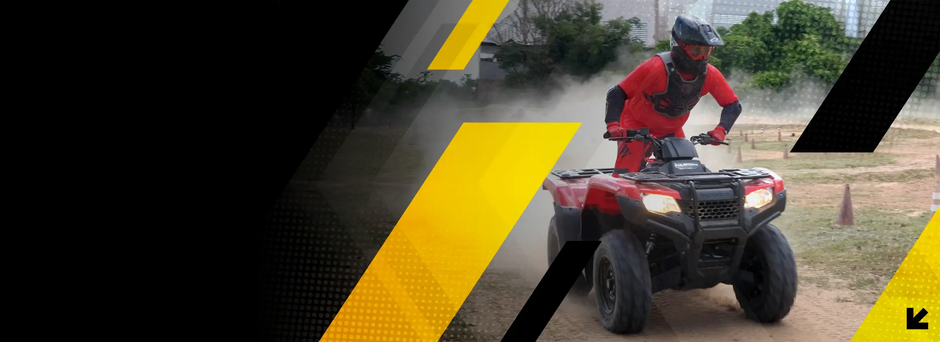 Banner curso de quadriciclo
