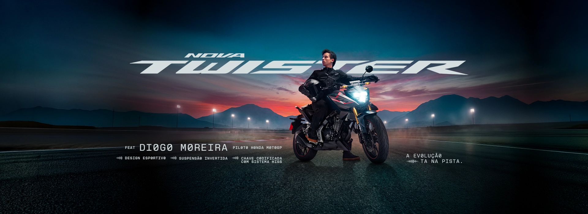Banner da Honda CB300F Twister