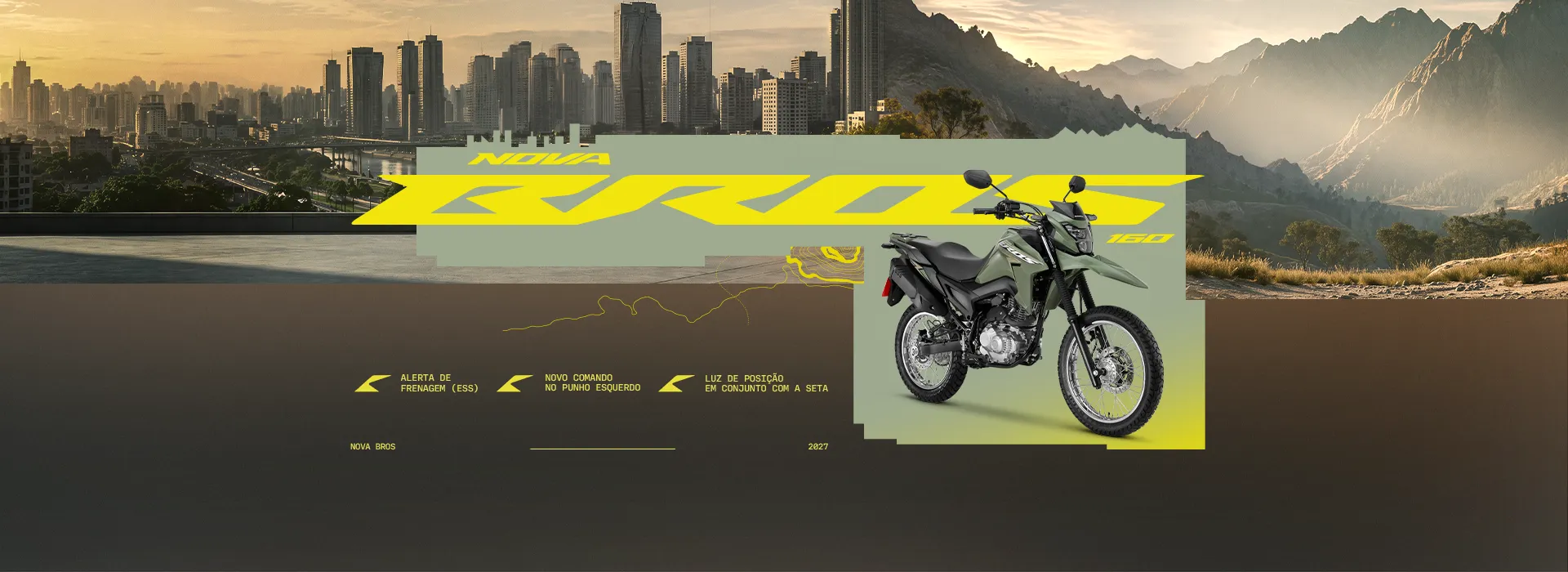 Banner Honda NXR160 Bros
