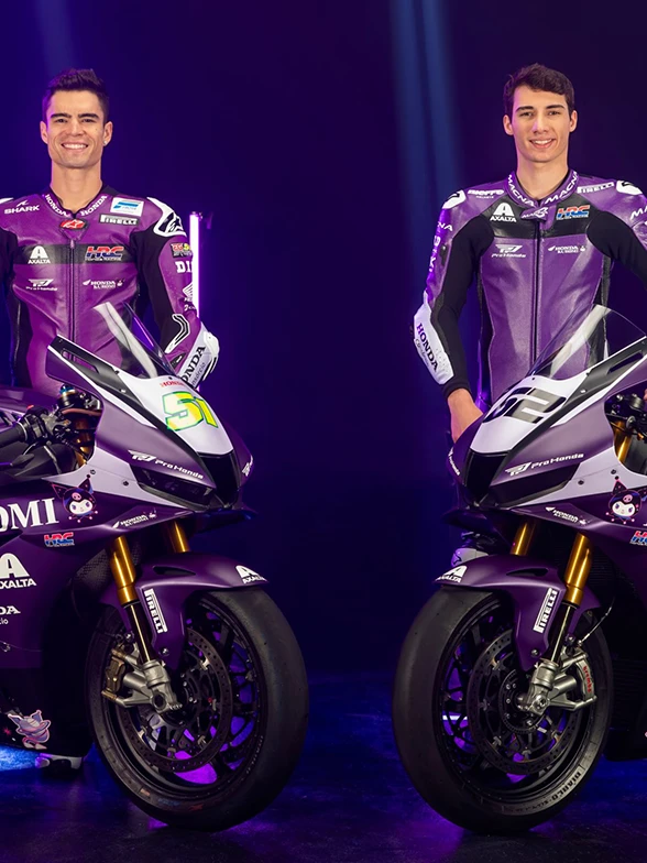 Kuromi está presente no Moto1000GP