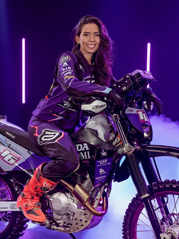 CRF300F da Babi com a Kuromi