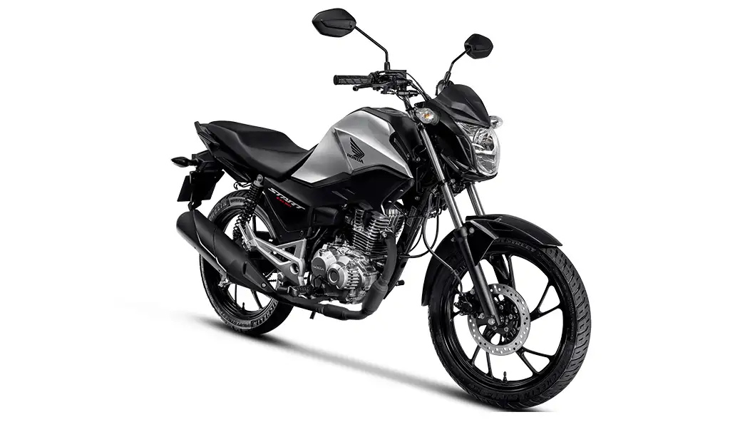 Visão da Lateral Direita da Honda CG160 Start