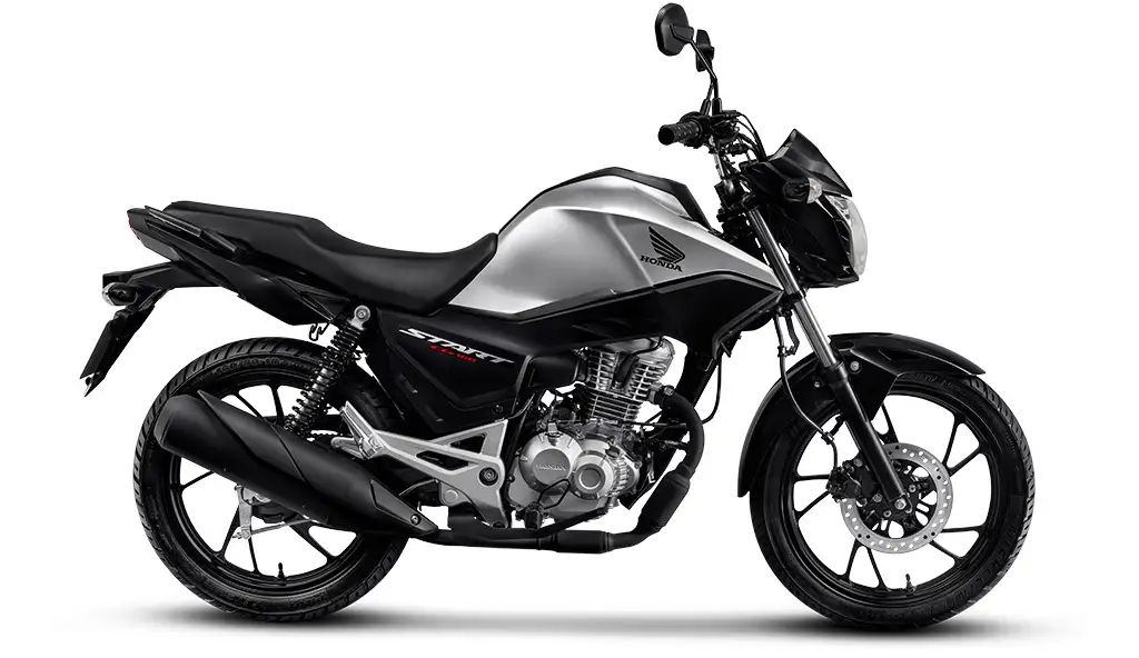 Visão da Lateral Direita da Honda CG 160 Start