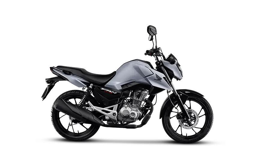 Imagem da Moto Honda CG 160 Fan Cinza Perolizada