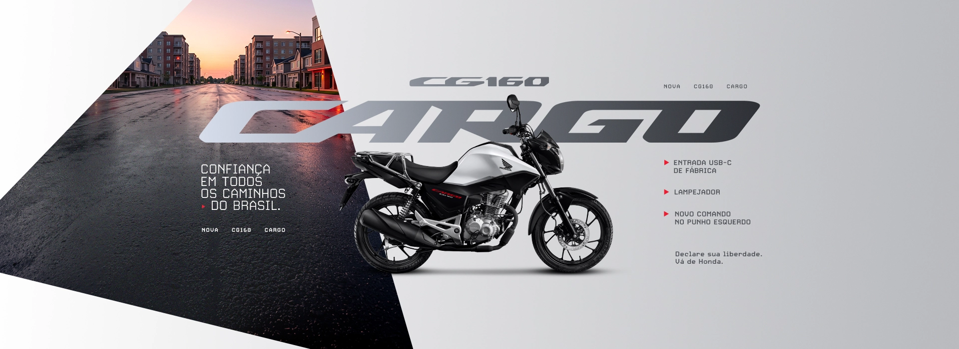 Banner Moto Honda CG160 Cargo