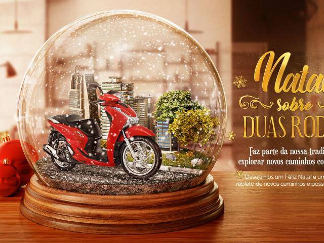 Natal sobre duas rodas.