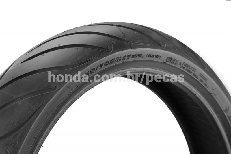 Pneu 120/70Z R17 M/C 58W Radial Dianteiro