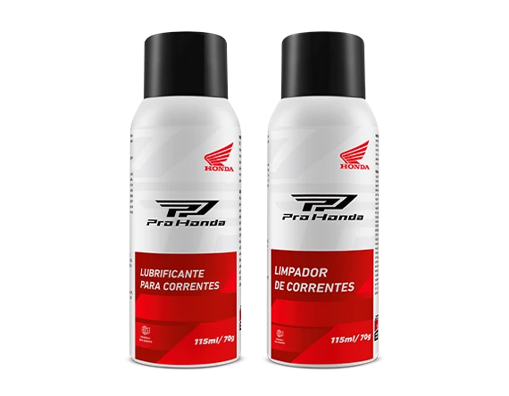 Kit Pro Honda de Limpeza e Lubrificação