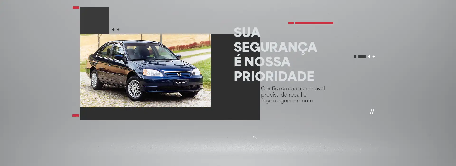 Honda Elements - Banner Recall Civic