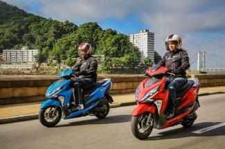 Com formas arrojadas e alta tecnologia, nova scooter 125 da Honda vem com painel digital, farol de LED e a segurança da frenagem CBS – Combined Brake System