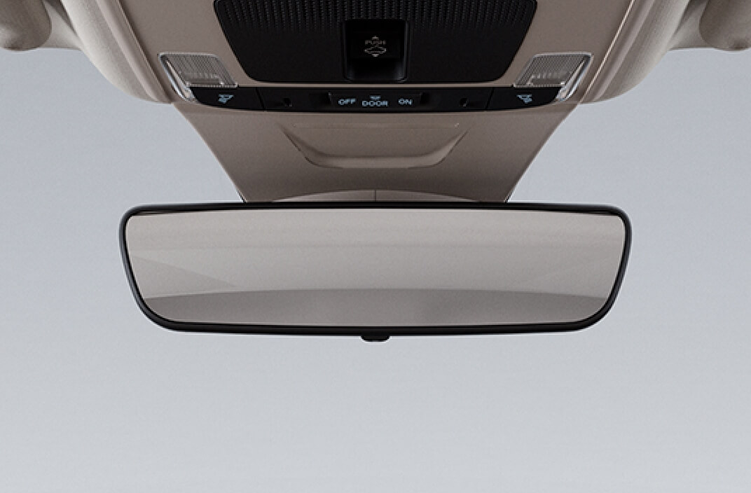 Civic Híbrido - Tecnologia - Retrovisor eletrocrômico