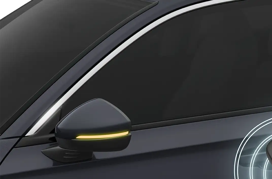 Civic Híbrido - Conforto - Retrovisores com rebatimento automático